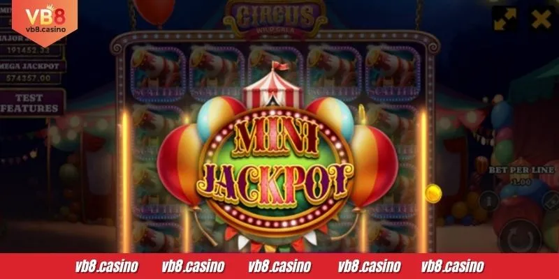 VB8 Circus Jackpot গেমে ১০২ দিয়ে মূলধন বাড়ানোর সুযোগ