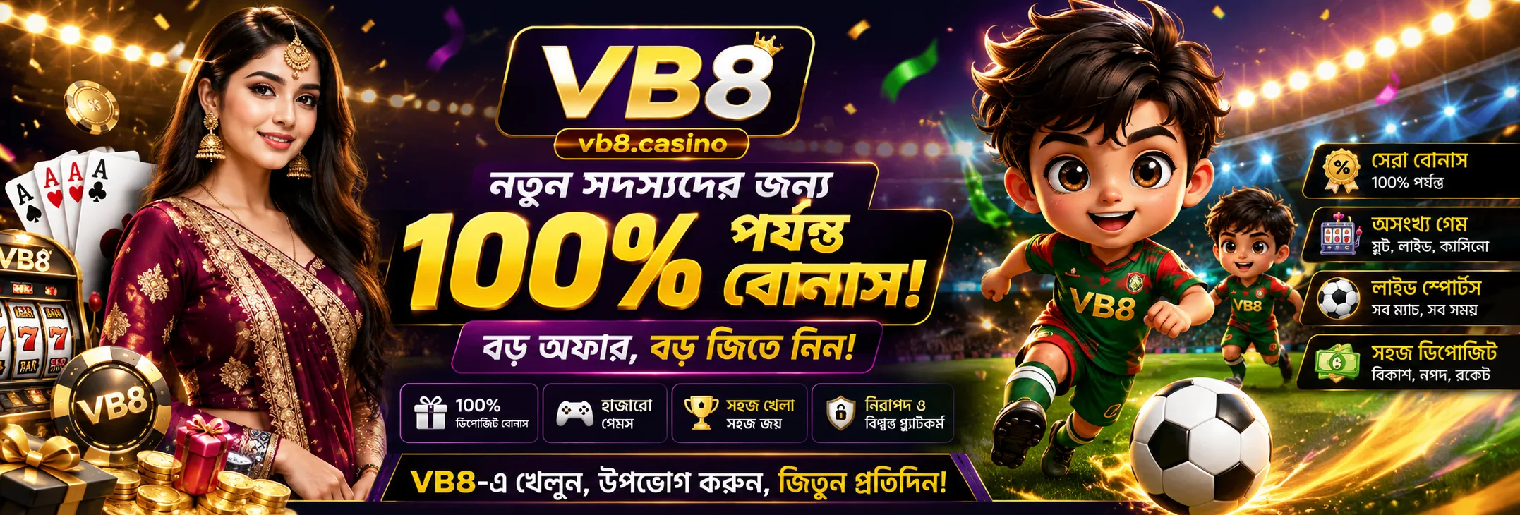 VB8 Casino Bangladesh Official Online Casino Platform